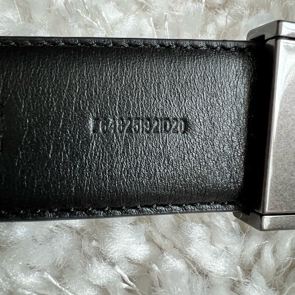Coach Harness Buckle Reversible cut to size belt - Picture 13 of 14